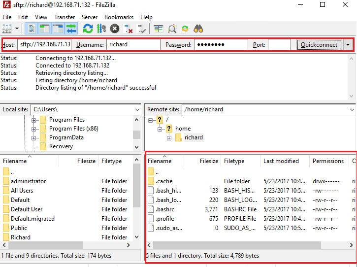 How to Manage Linux Server via SFTP and Notepad   - 52