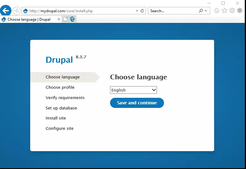 drupal installation ubuntu