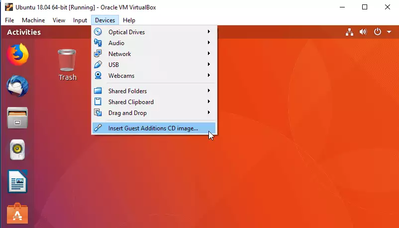 VirtualBox guest additions