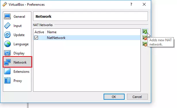 VirtualBox NAT Network