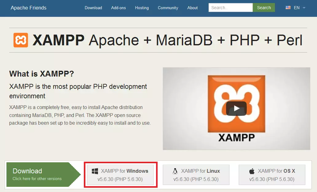 xampp_windows