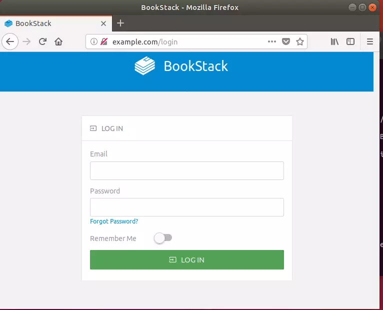 BookStack ubuntu install