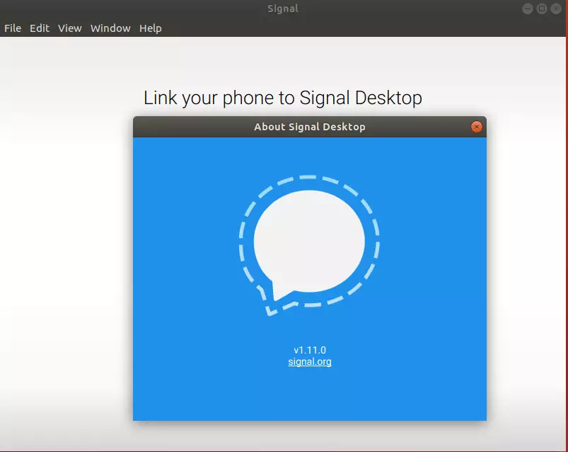 Signal ubuntu desktop install