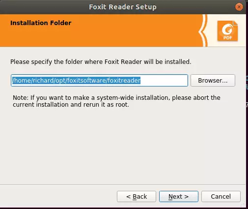 Foxit Reader ubuntu install