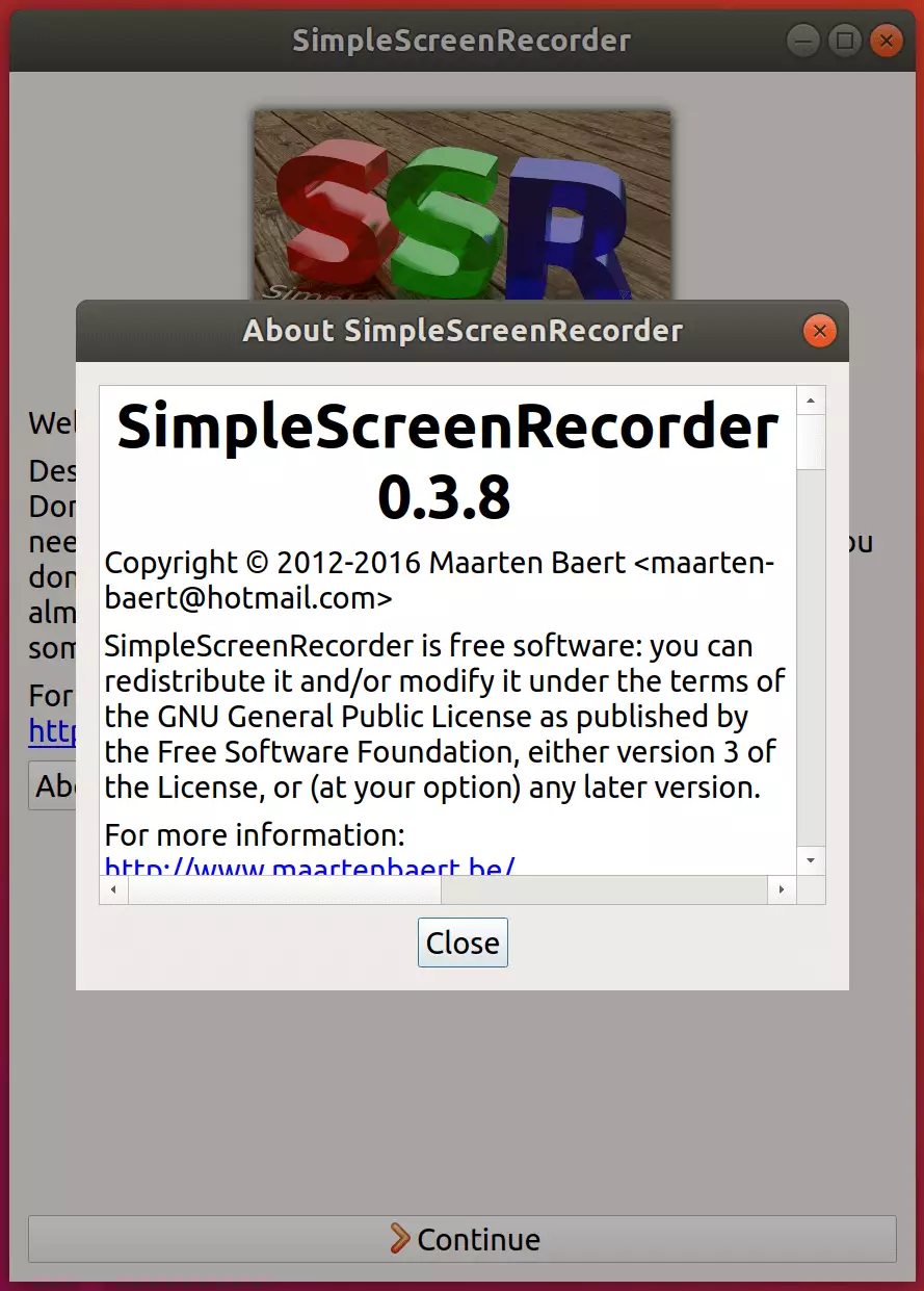 Simple Screen Recorder