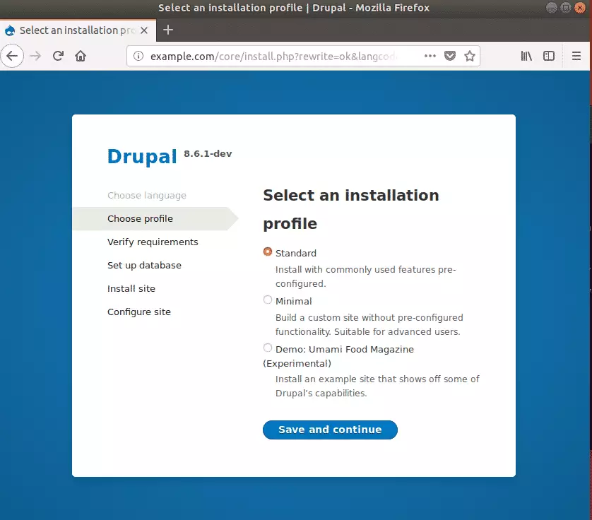 drupal ubuntu install