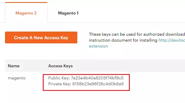 Magento Ubuntu Key