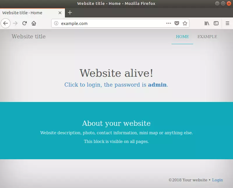 WonderCMS ubuntu install