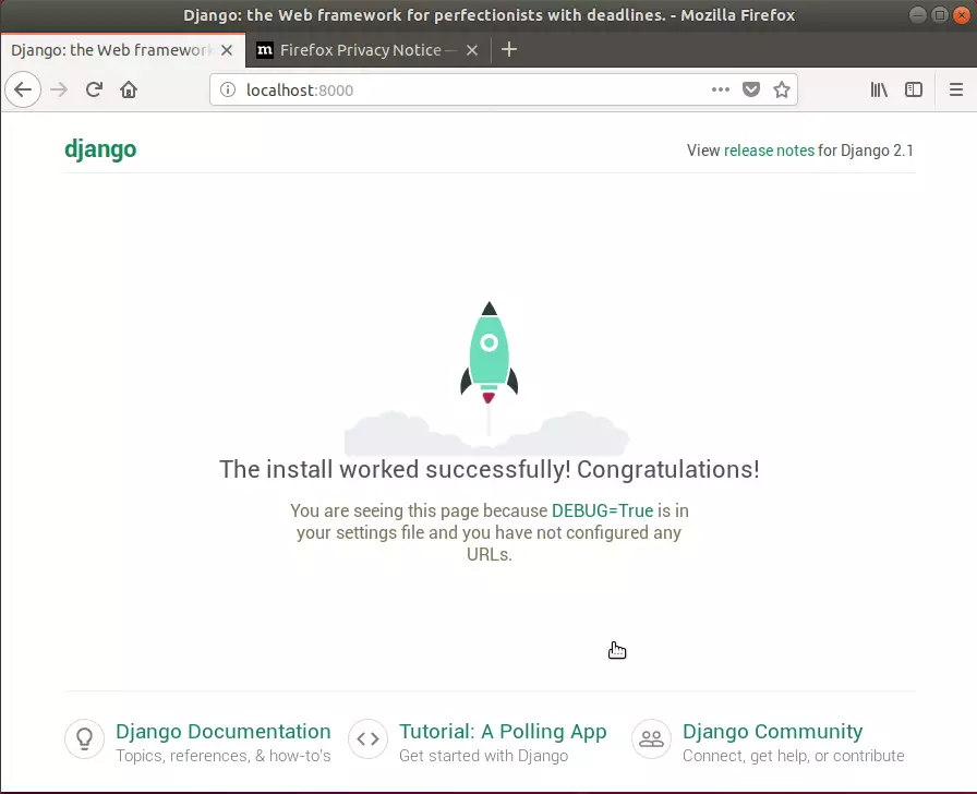 Django portal on ubuntu