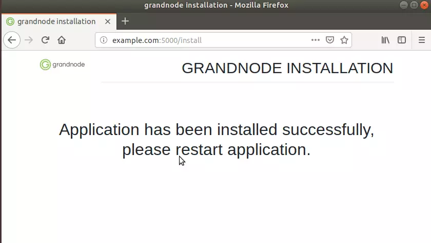 GrandNode Install Ubuntu