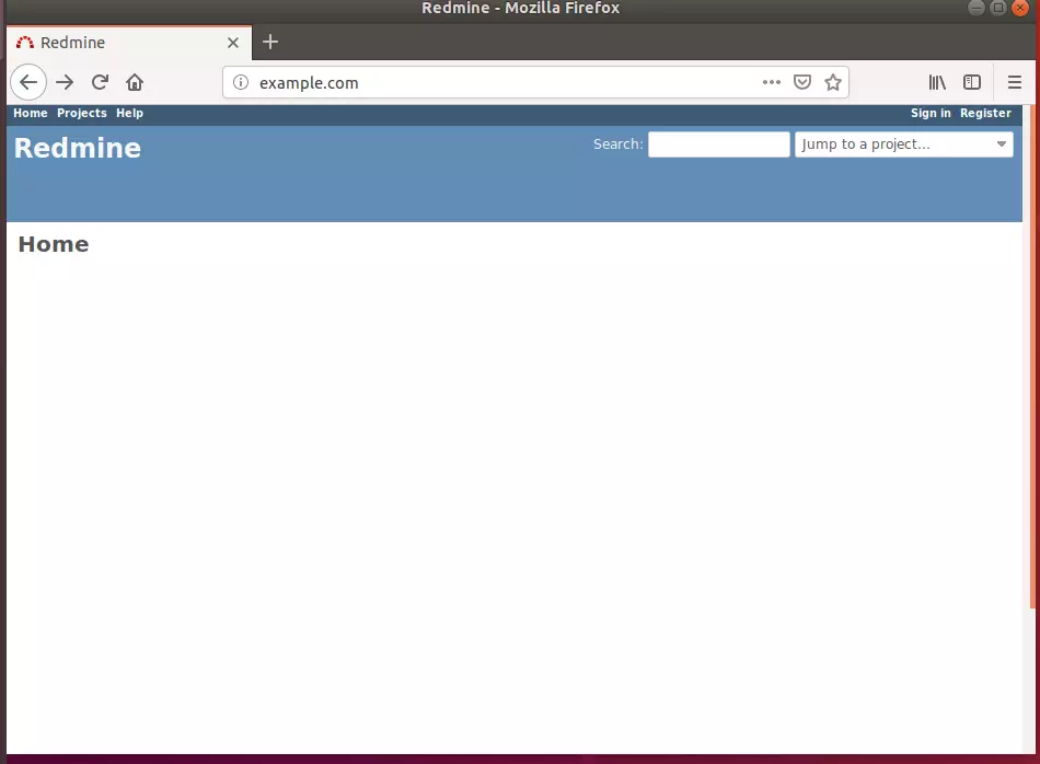 Ubuntu install redmine