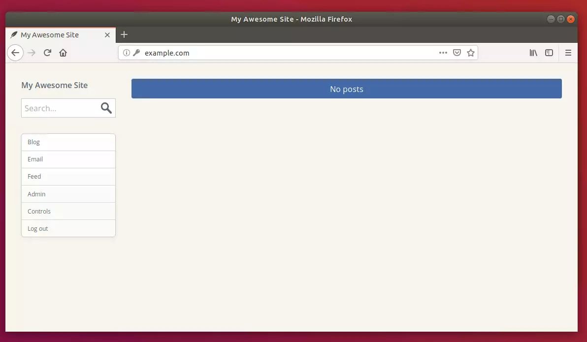 Chyrp-lite ubuntu setup