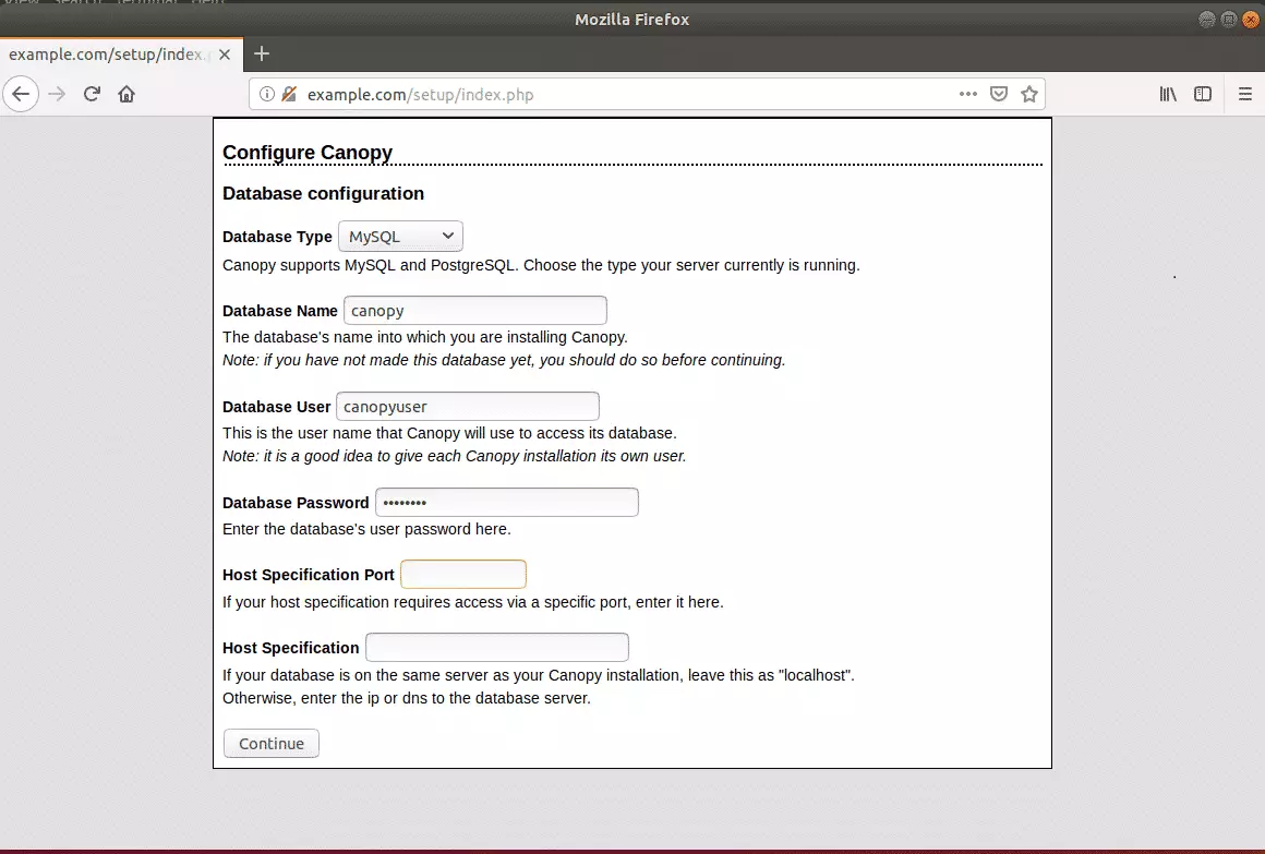 Canopy CMS Ubuntu