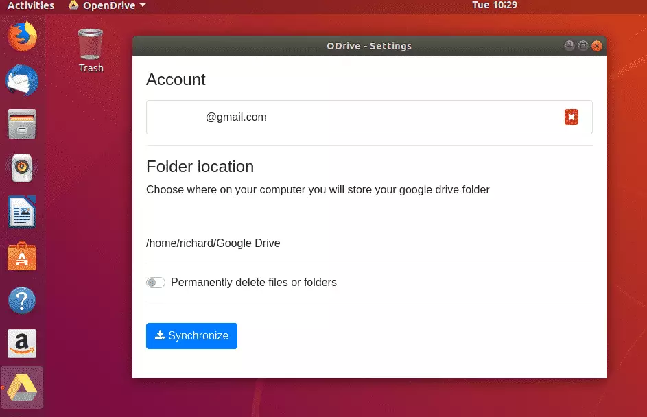 Odrive Linux