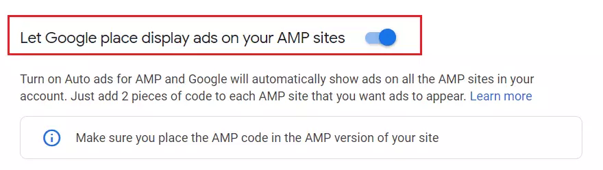 AdSense AMP Ads