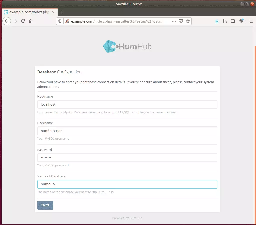 HumHub Ubuntu setup