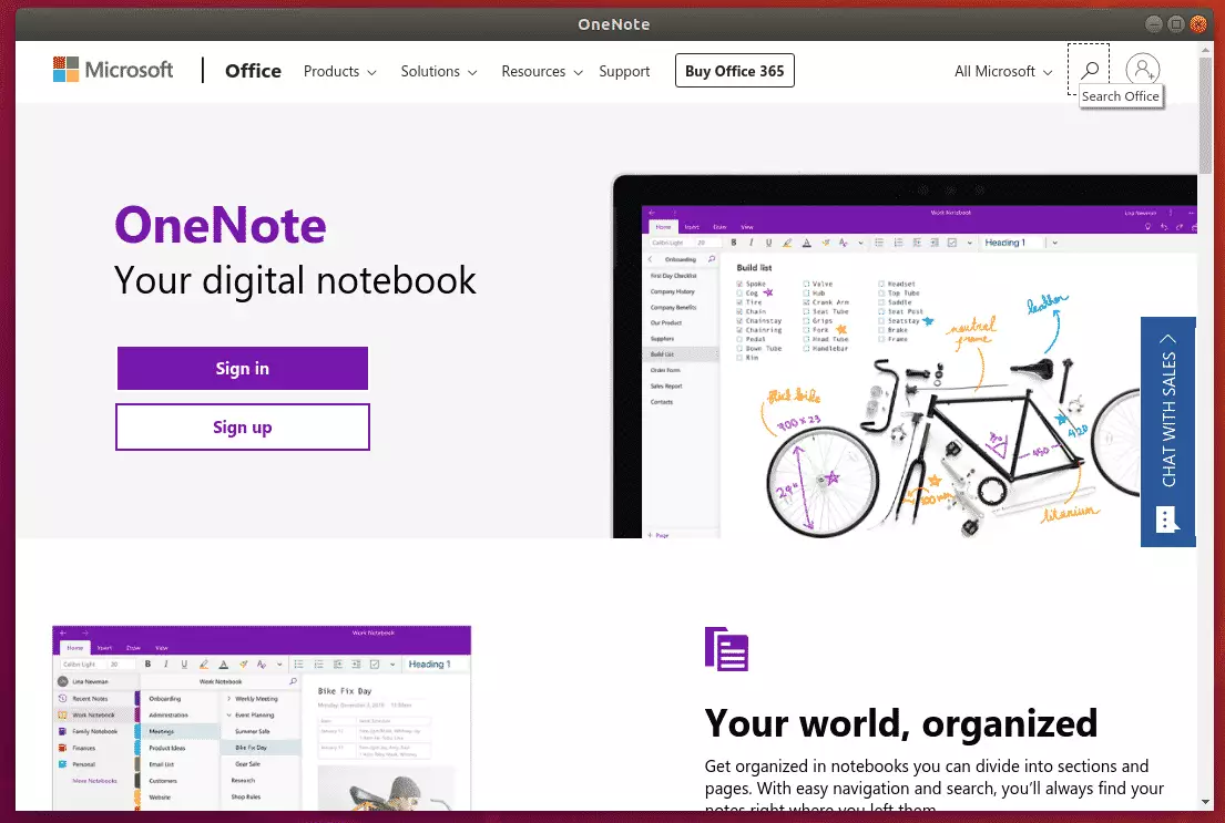 OneNote Ubuntu Install