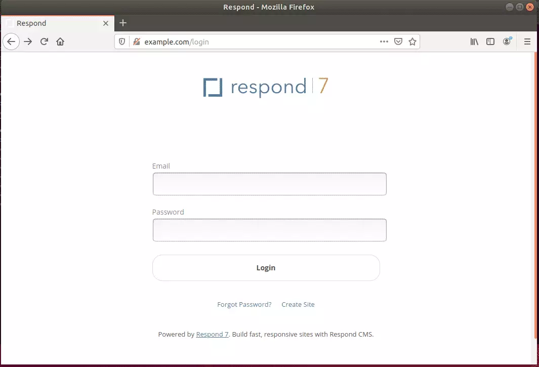 Respond CMS Ubuntu