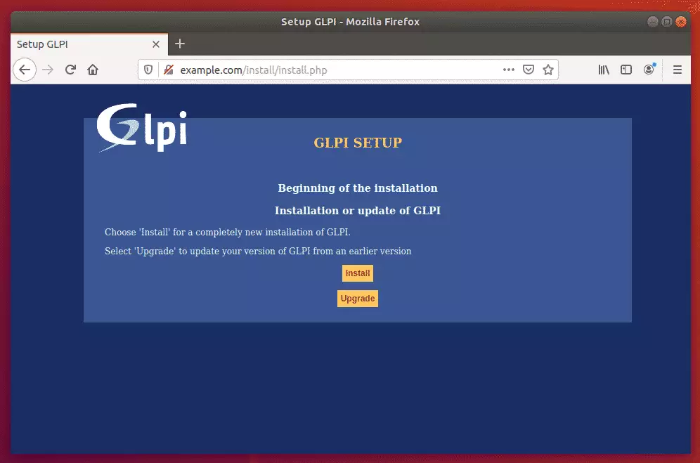 GLPI Ubuntu Install