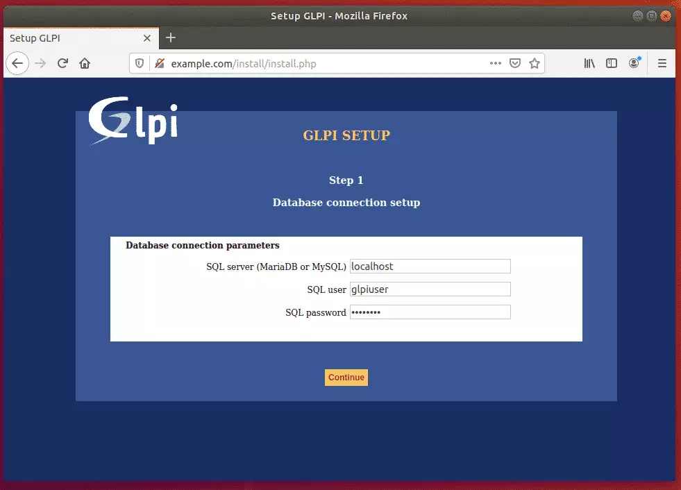 GLPI Ubuntu Install