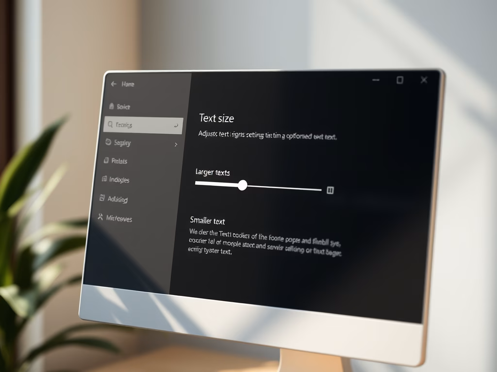 Change Text Size in Windows 11: A Quick Guide