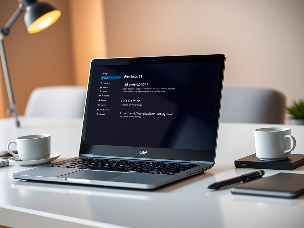 Keep Laptop Awake When Lid Closes in Windows 11
