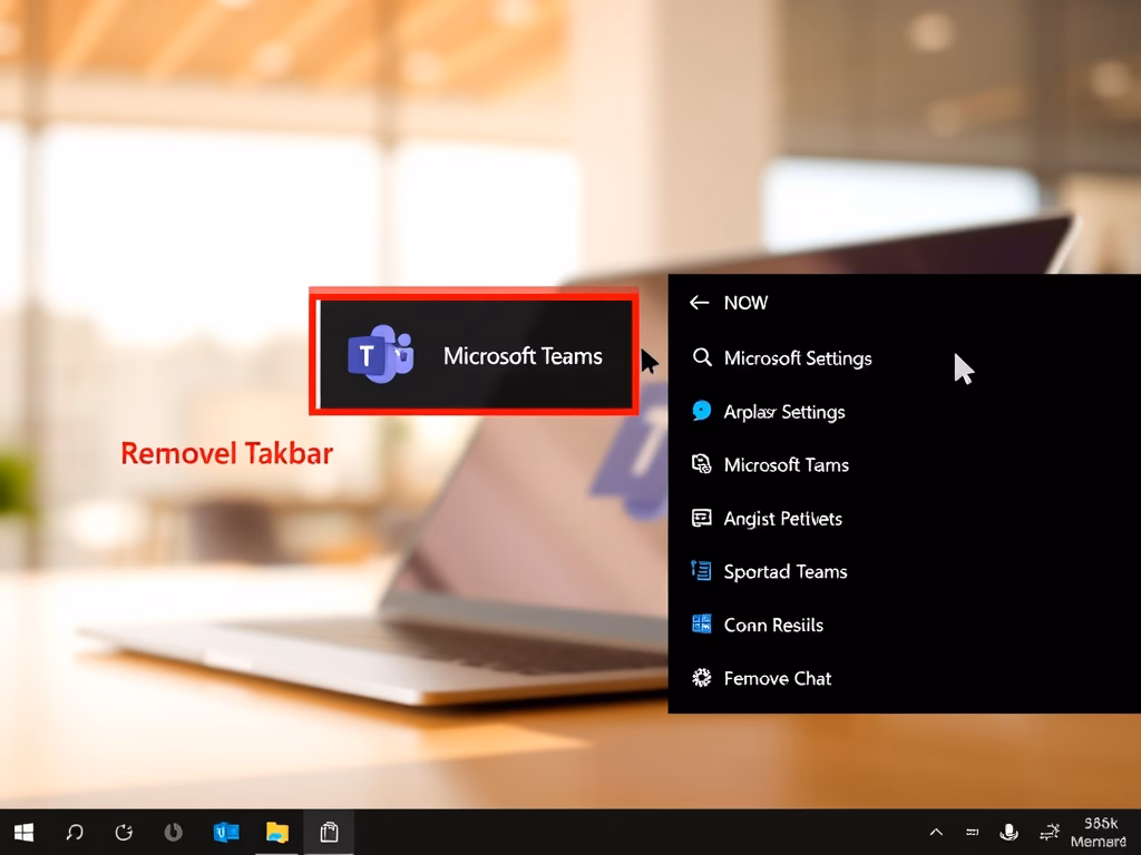 How to Remove Microsoft Teams from Windows 11 Taskbar