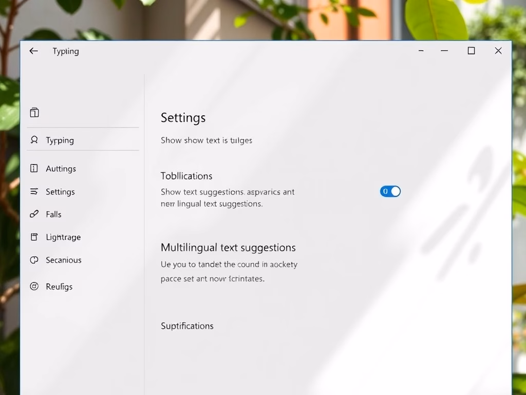 Enable/Disable Text Suggestions in Windows 11