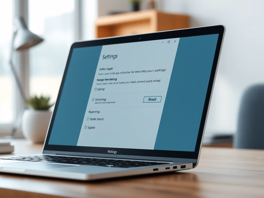 How to Reset Windows 11 Settings App