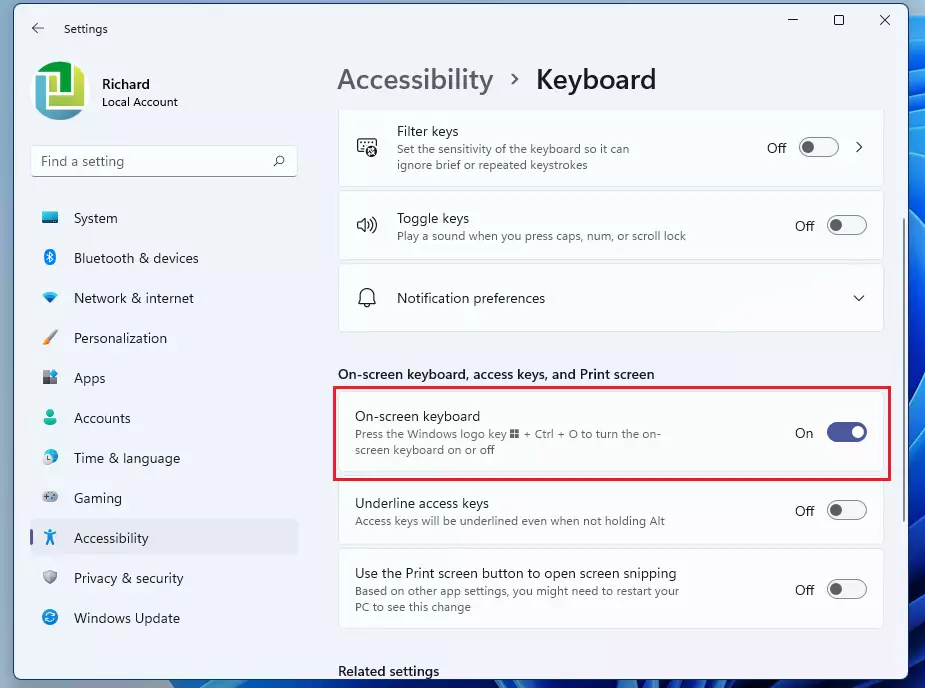 How To Turn On Or Off Keyboard Sound In Windows 11 - Geek Rewind