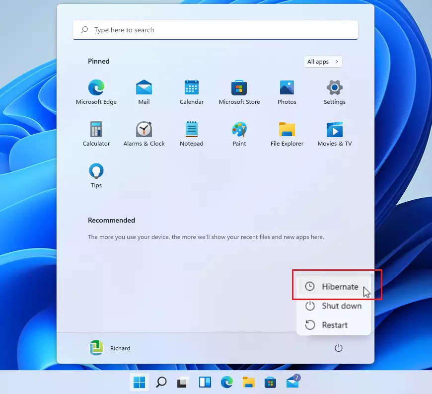 How to Turn On or Off Hibernate Mode in Windows 11 - Geek Rewind