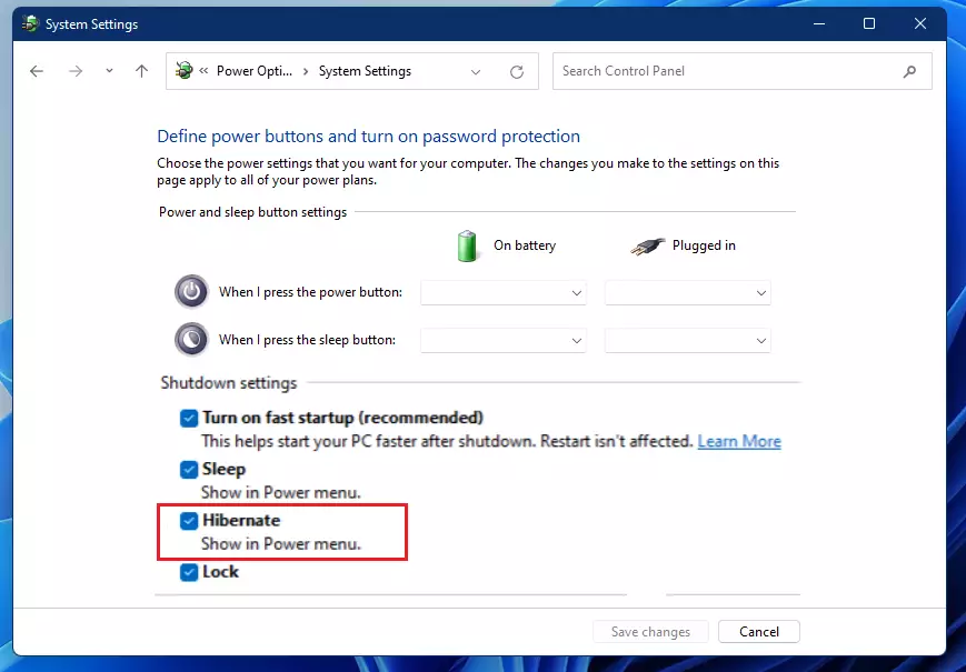 How to Turn On or Off Hibernate Mode in Windows 11 - Geek Rewind