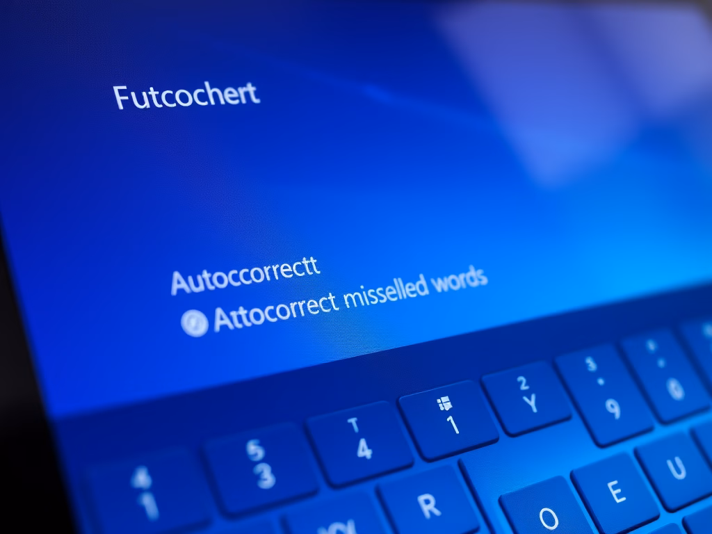 Disable Autocorrect on Windows 11 Touch Keyboard
