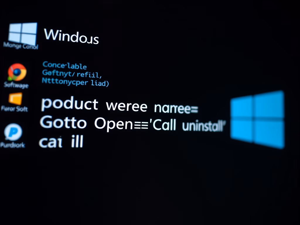 Uninstall Programs in Windows 11 via Command Prompt