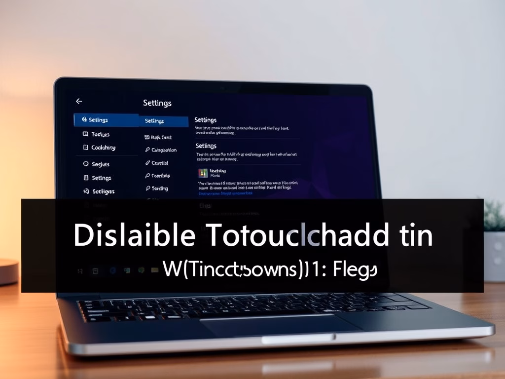 How to Disable Touchpad on Windows 11