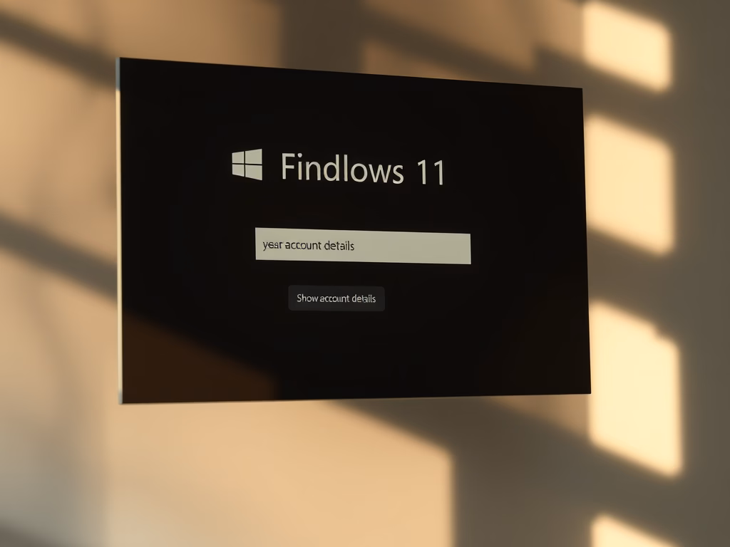 Show Email on Windows 11 Sign-In Screen