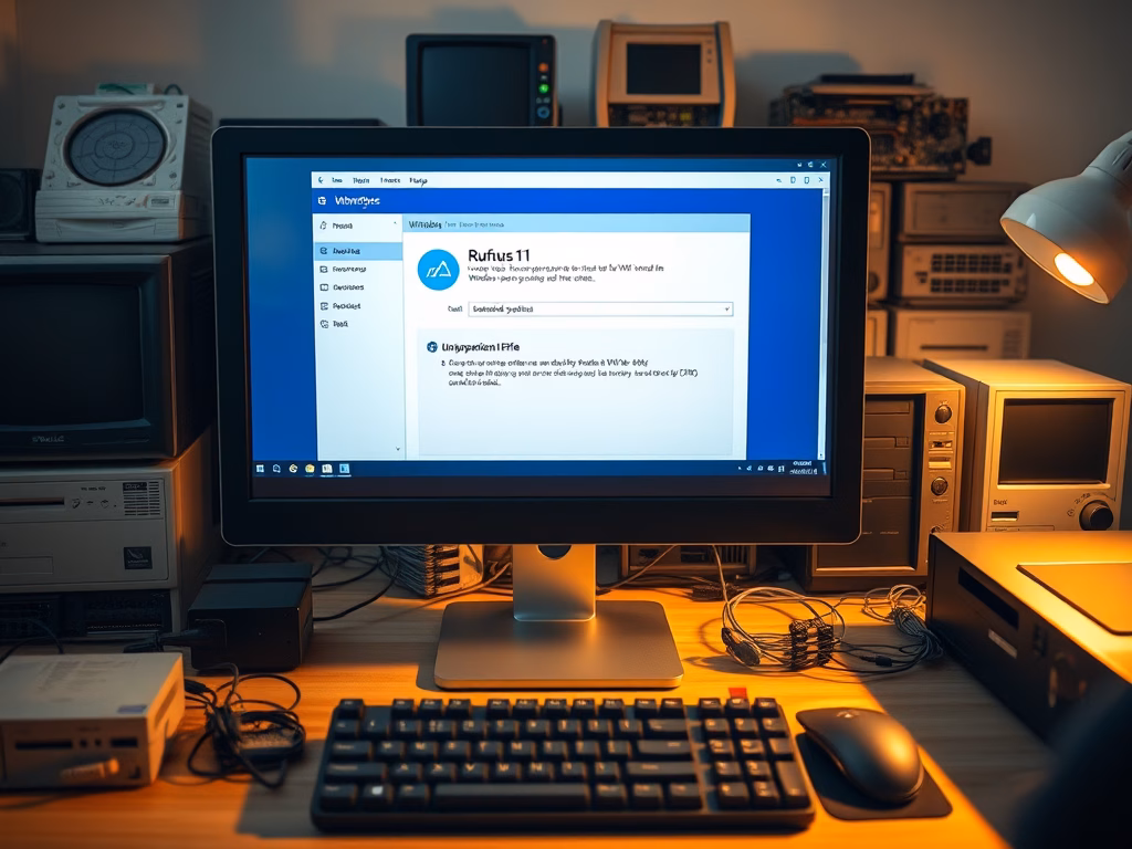 Create Windows 11 ISO Using Rufus for Older Systems