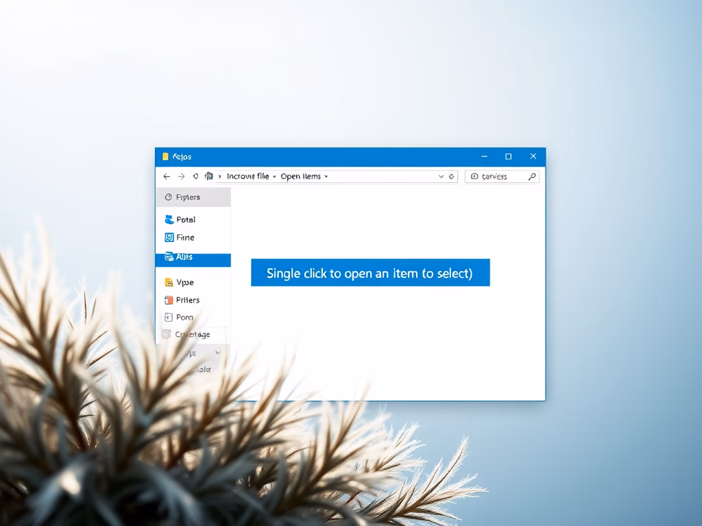Enable Single-Click to Open Items in Windows 11