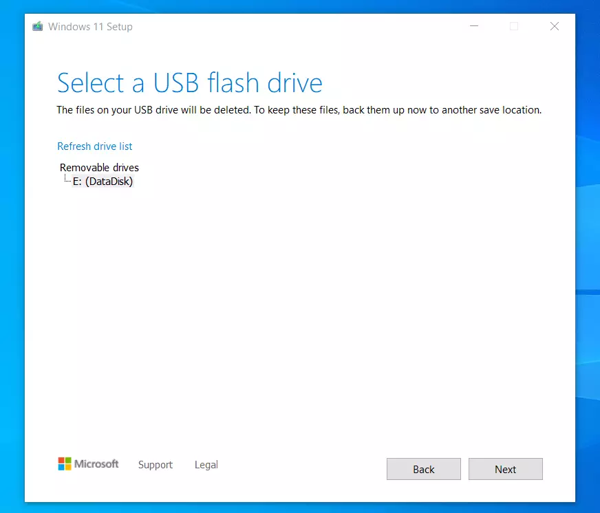 windows 11 usb flash drive bootable