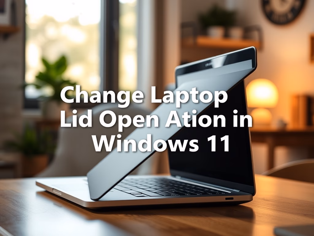 Change Laptop Lid Action in Windows 11