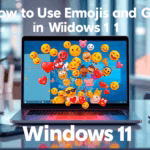 How to Use Emojis and GIFs in Windows 11