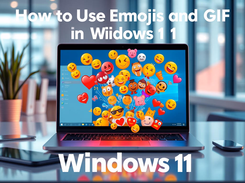 How to Use Emojis and GIFs in Windows 11