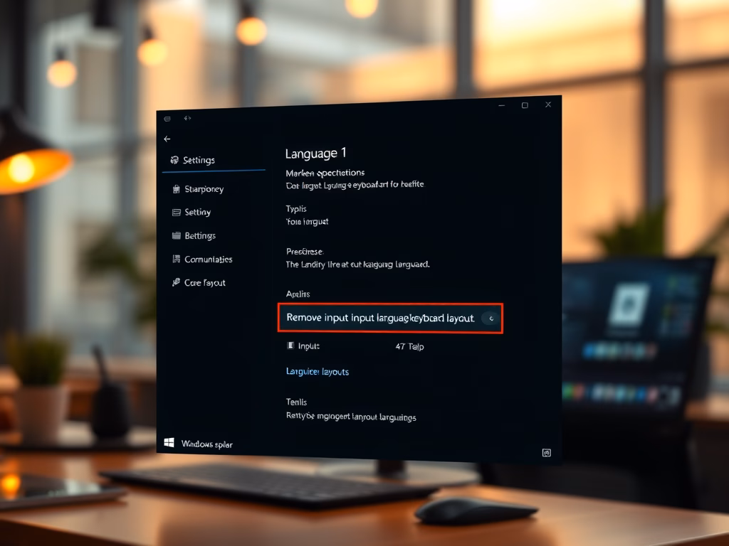 Remove Input Language Keyboard in Windows 11