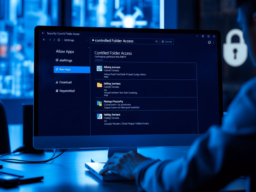 Allow Apps in Windows 11 Controlled Folder Access