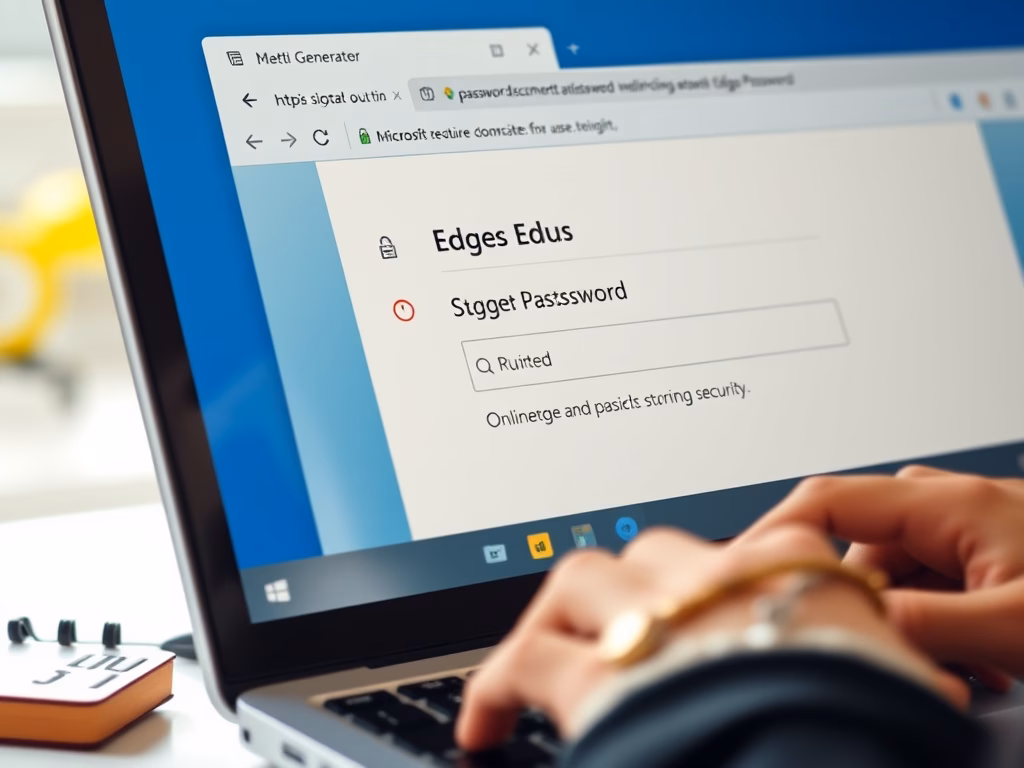 Enable Password Generator in Microsoft Edge