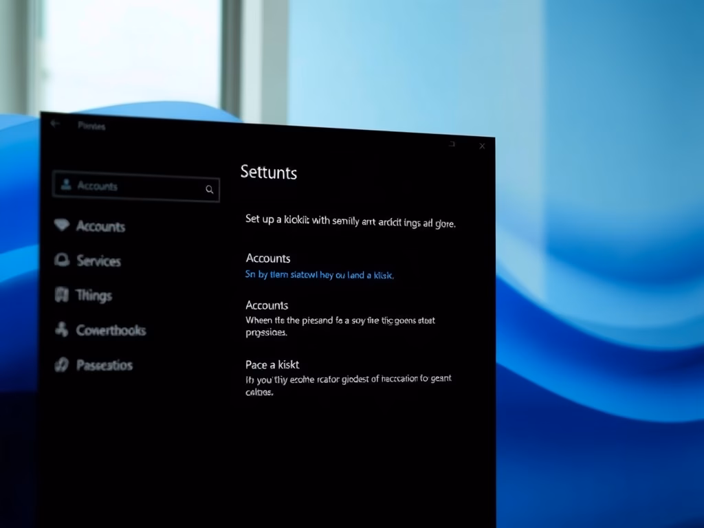 How to Set Up a Kiosk on Windows 11