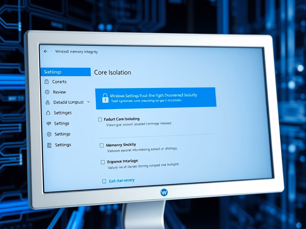 Enable Core Isolation Memory Integrity in Windows 11