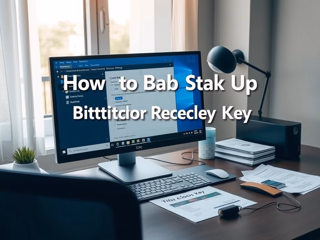 How to Back Up BitLocker Recovery Key in Windows 11
