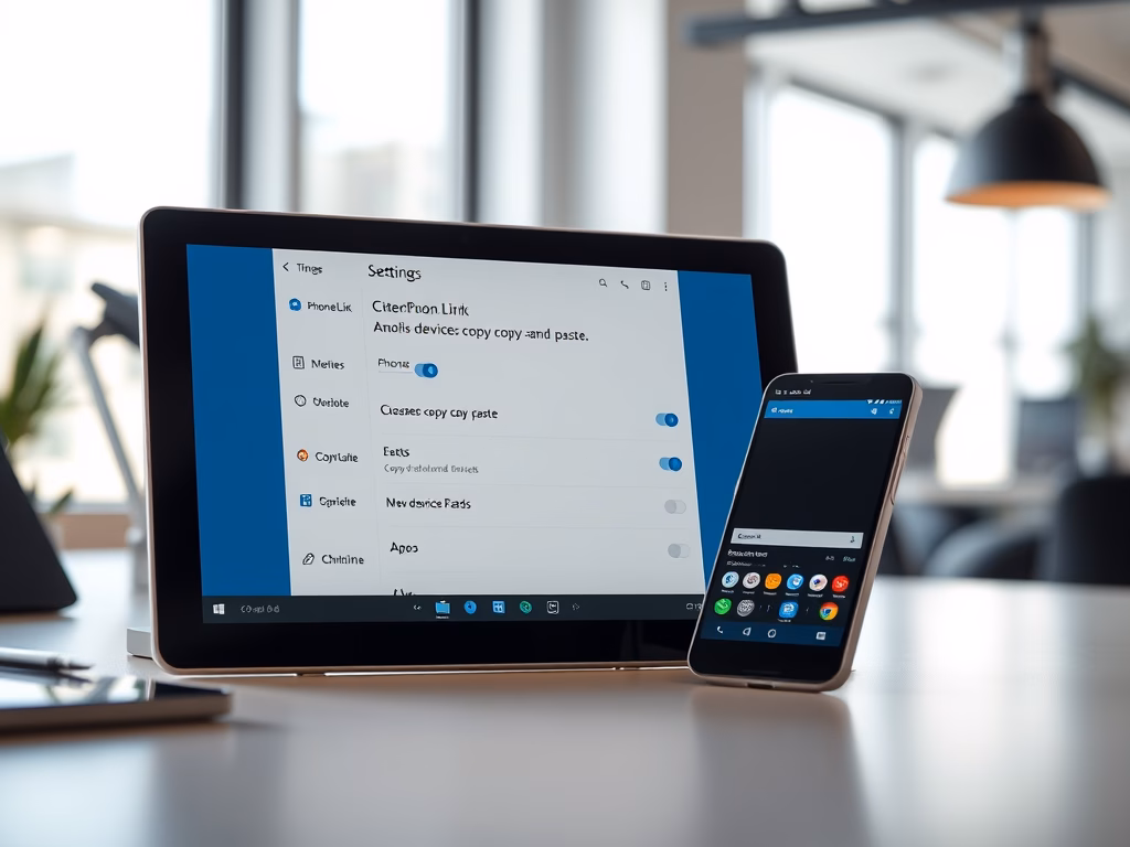 Phone Link App: Enable Cross-Device Copying on Windows 11