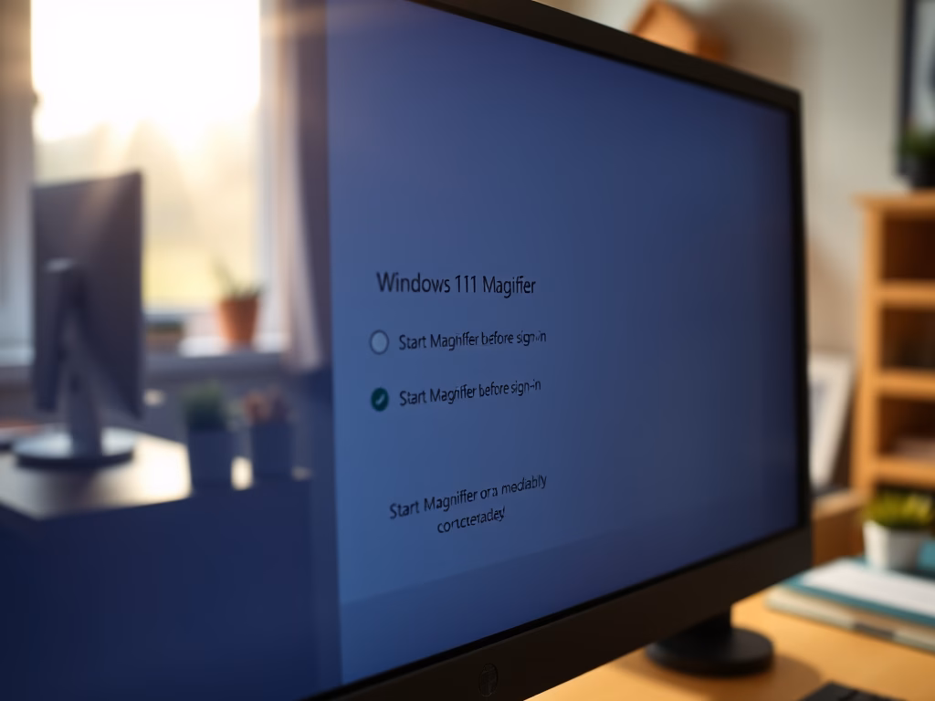 Automatically Start Magnifier in Windows 11